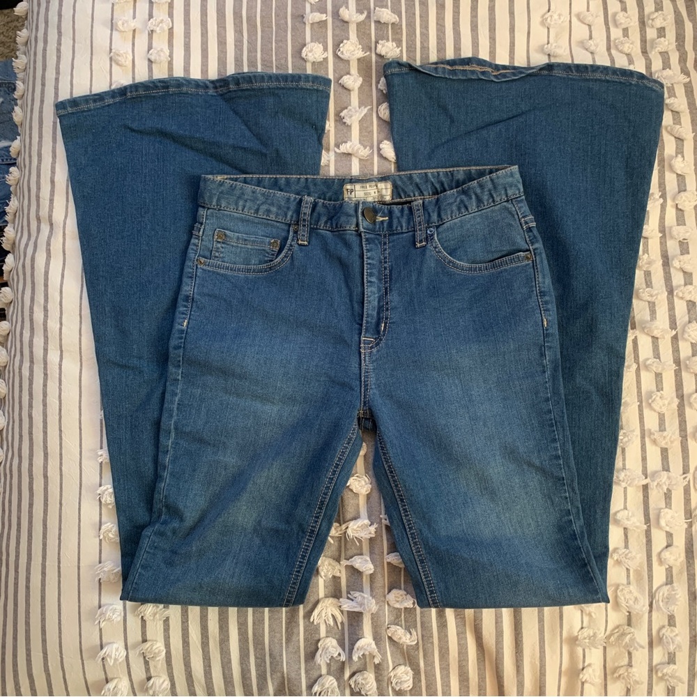 free people flare jeans